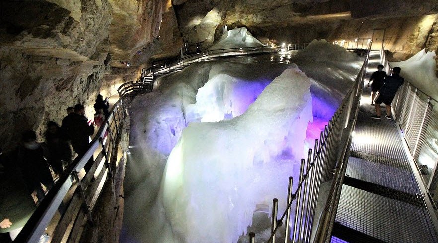 Dachstein Ice Caves and Skywalk, Upper Austria, Austria